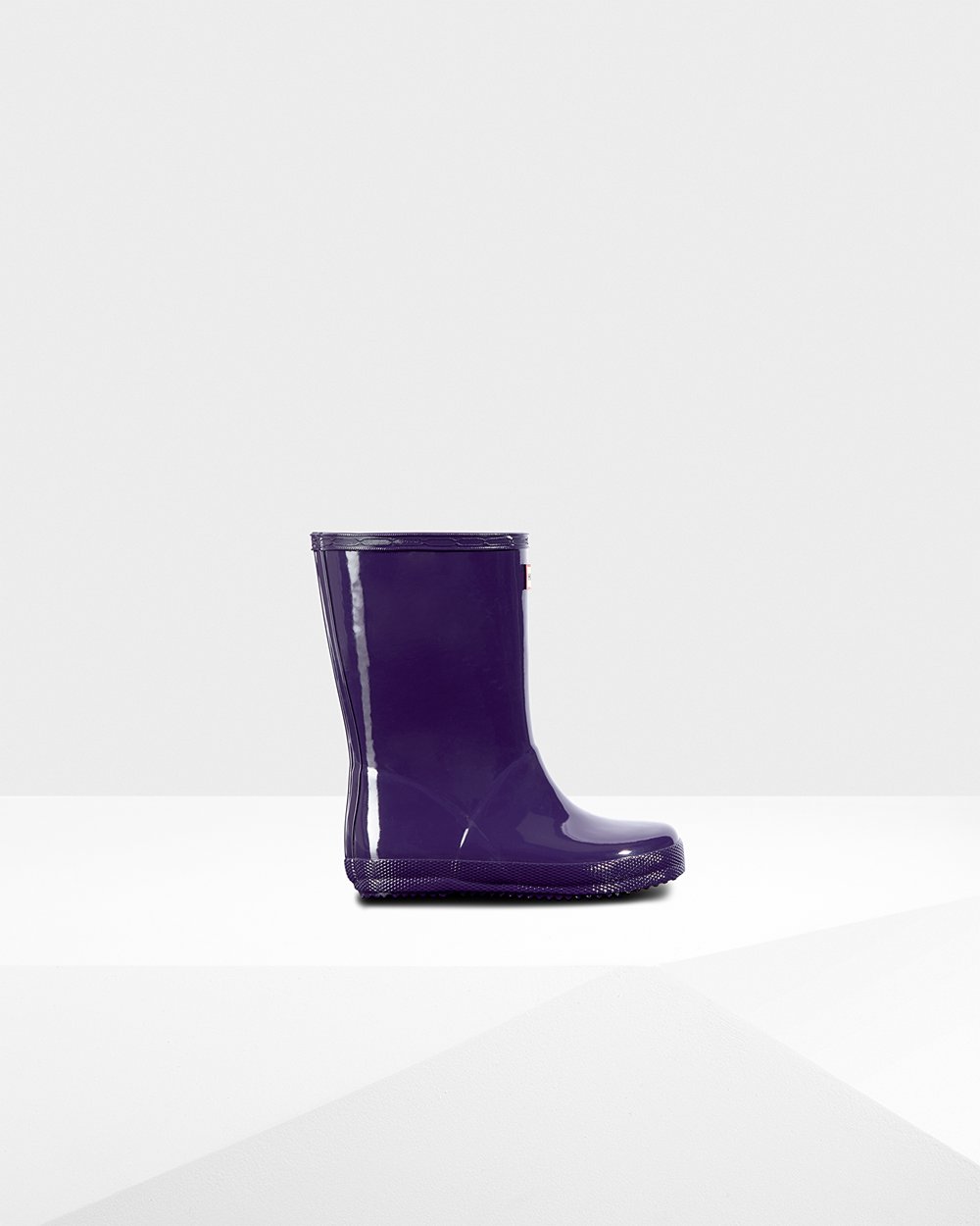 Galochas Hunter Criança Azuis Roxo - Original First Classic Gloss - 47EAGJMCP